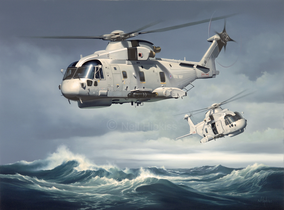 Aviation Art - Merlin Force