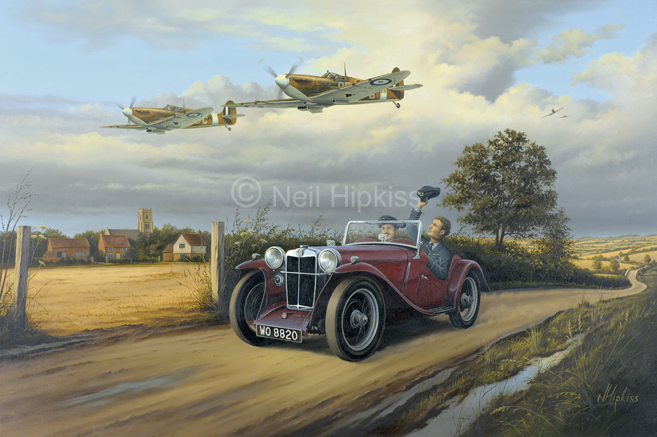 Aviation Art - Off Duty