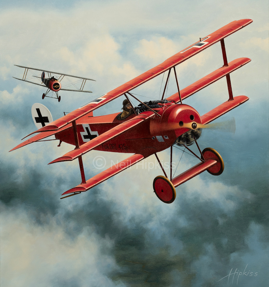 Aviation Art - The Red Baron